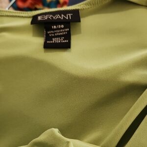 Lane Bryant Light Green Blouse